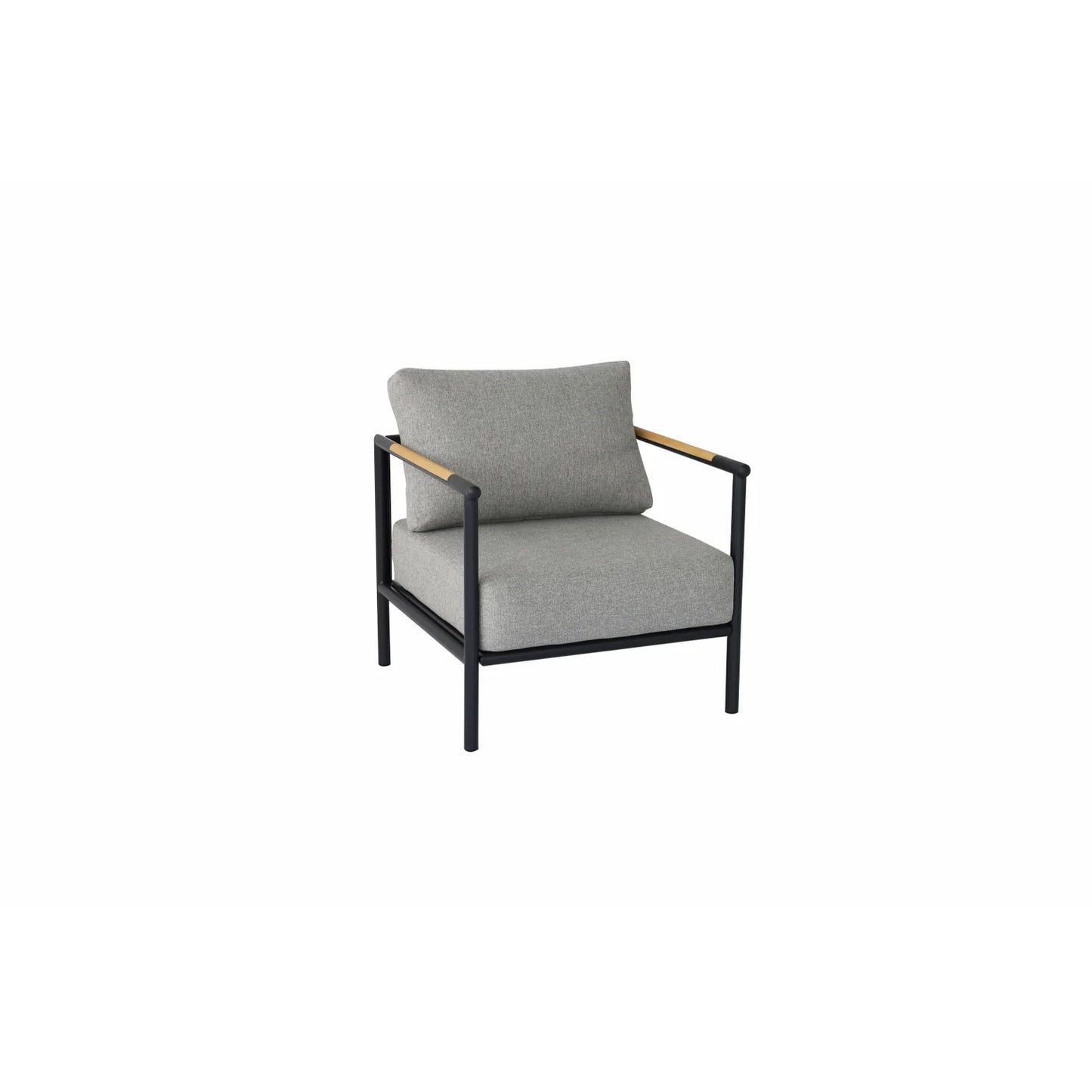 Loungeset Zante 5 Personen Aluminium – Inclusief Salontafel & Comfortkussens