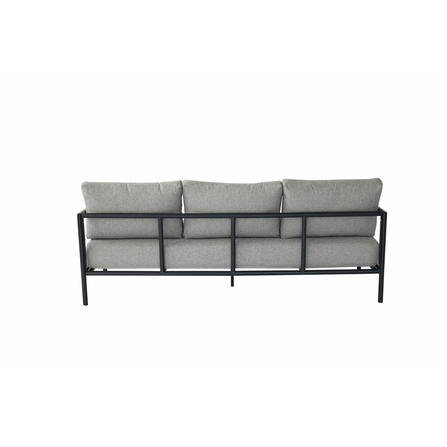 Loungeset Zante 5 Personen Aluminium – Inclusief Salontafel & Comfortkussens